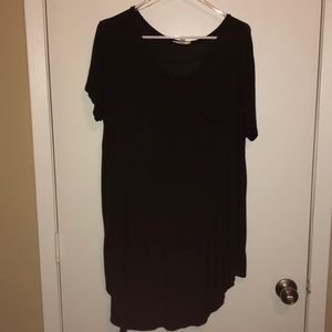 Zenana Outfitters pocket tunic high front low back